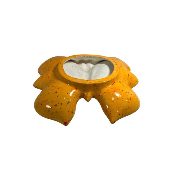 Vintage Butterfly Shape Tray Large Dish Hand Painted 1977 Retro MCM - Picture 3 of 10